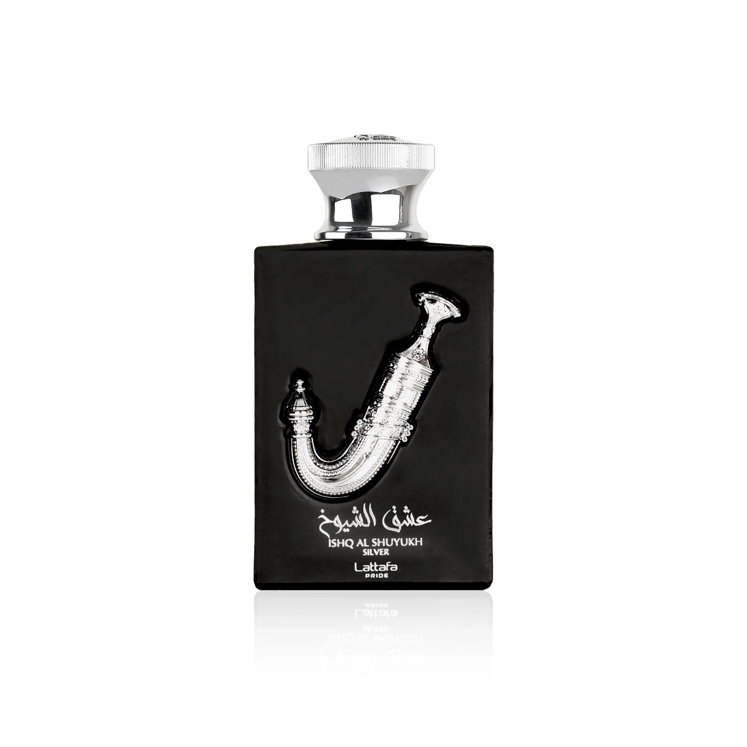 Lattafa Ishq Al Shuyukh Silver - Unisex kvepalai 100ml EDP (įkvpėti Paco Rabanne - 1 Million Lucky)
