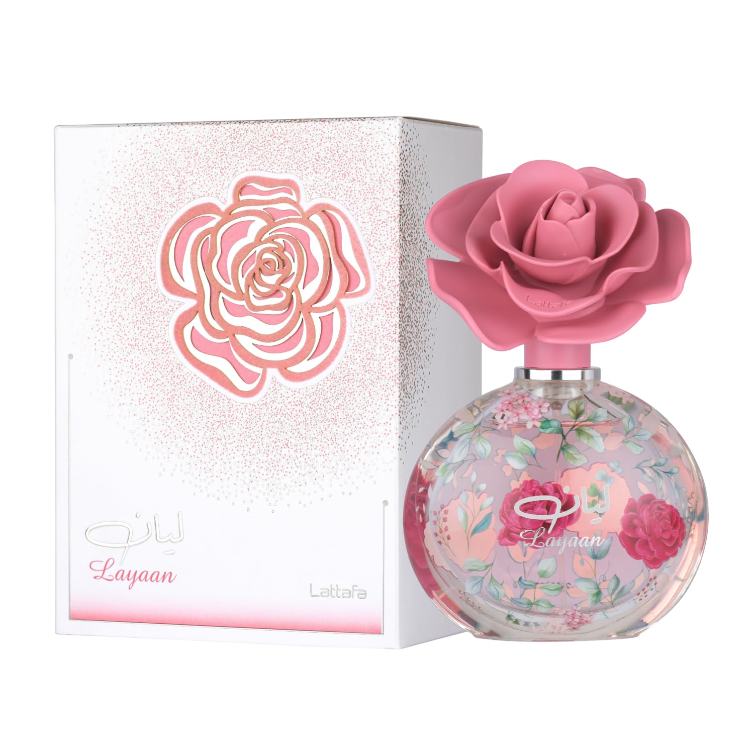Lattafa Layaan - moteriški kvepalai 75ml EDP (įkvėpti Lancome - Idole)