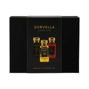 Sorvella Signature rinkinys 3 x 30ml: Golden Notes, Kardamonas ir šafranas, Gintaras ir Šafranas