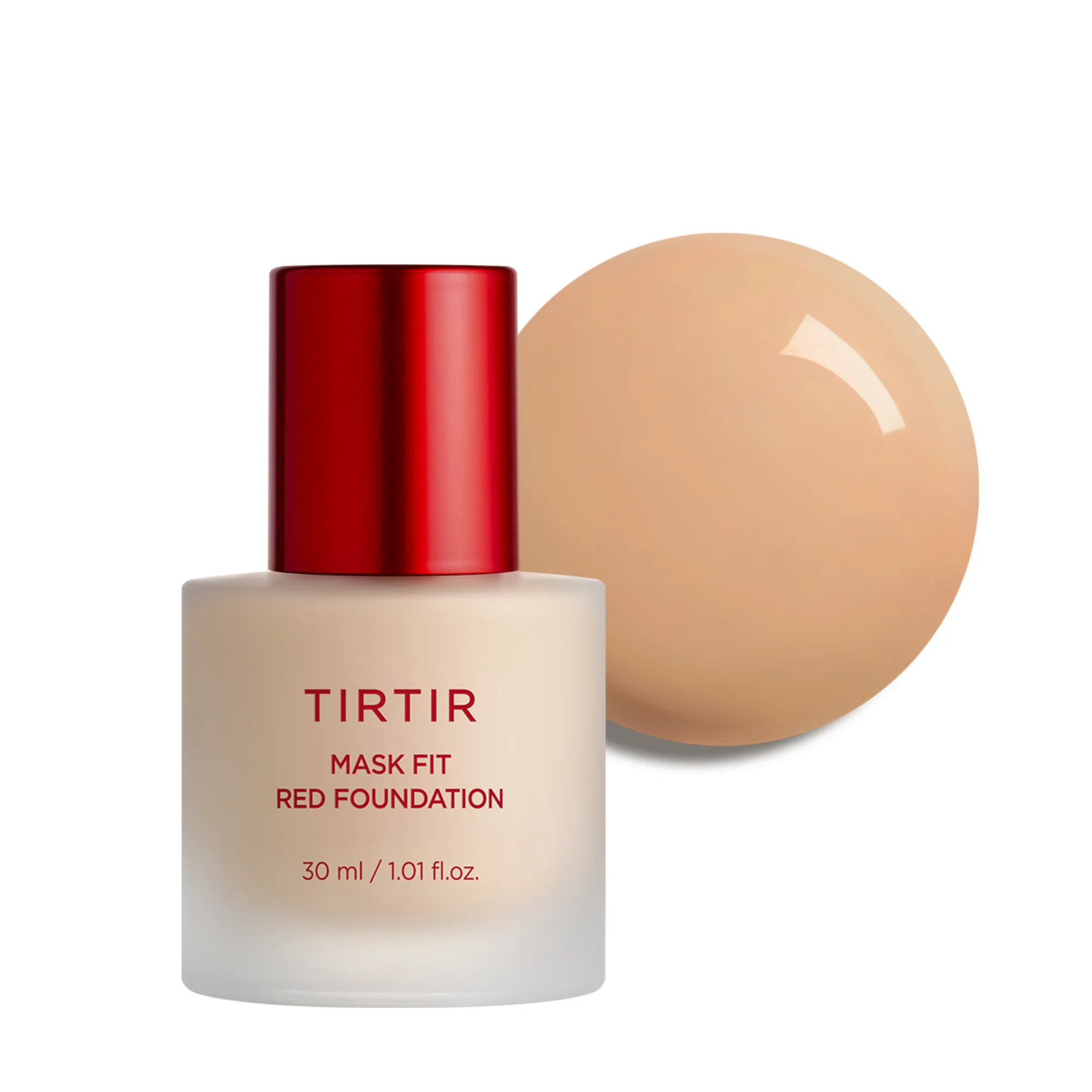 Mask Fit Red Foundation - 25N Mocha - skystas makiažo pagrindas 30ml