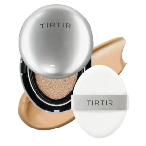 Tirtir Mask Fit Aura Cushion - 33N Macchiato - švytėjimo suteikiantis kompaktinis makiažo pagrindas (Kušonas) 18g