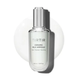 TirTir Ceramic Milk Ampoule - Skaistinamojo poveikio drėkinamasis veido serumas 40ml