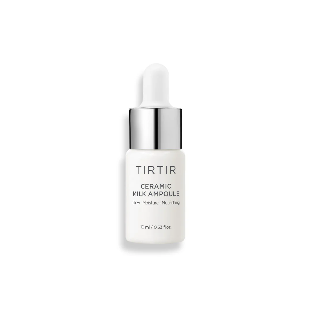 TirTir Ceramic Milk Ampoule - Skaistinamojo poveikio drėkinamasis veido serumas 40ml
